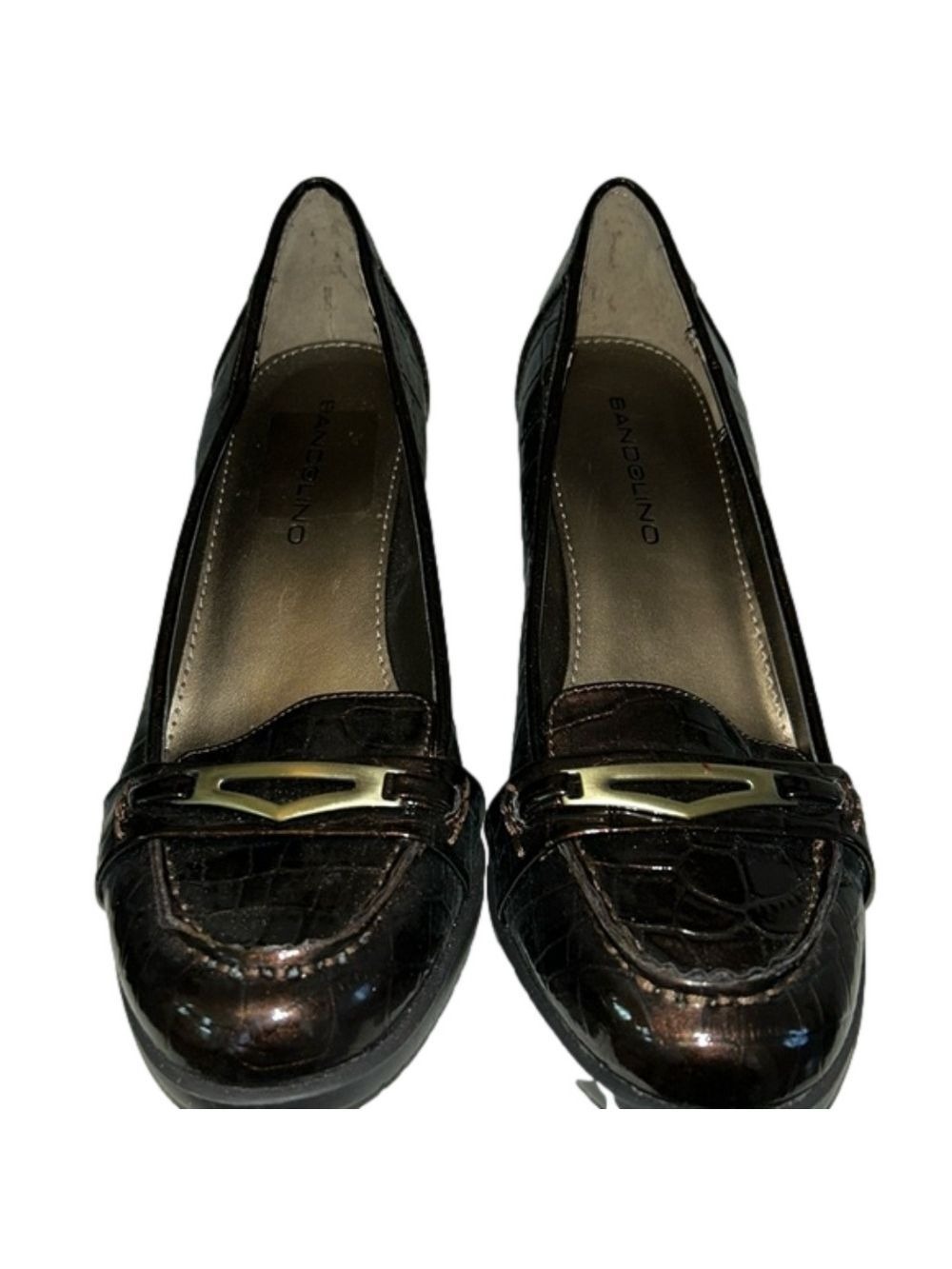 Bandolino: Heeled Loafers: Size 8.5